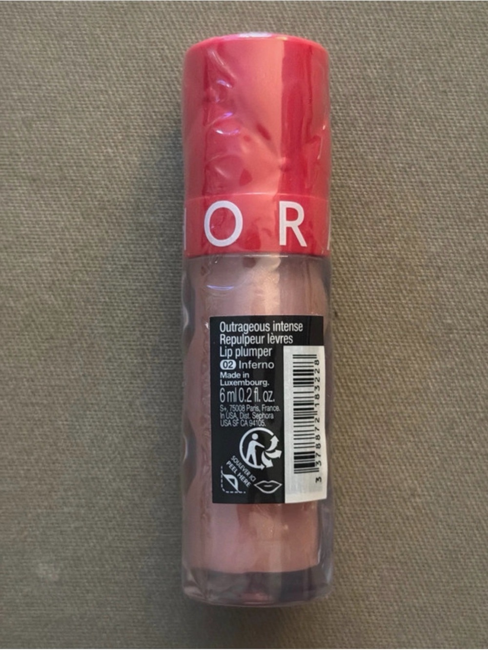 Sephora Outrageous Intense Lip Plumper - Inferno Pink